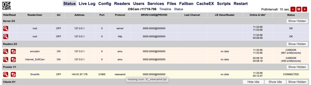 Latest Version of OScam