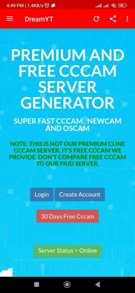 7 Days Cccam Generator 2023