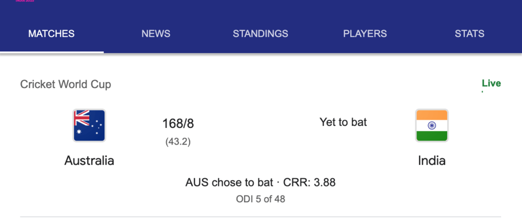 Icc World Cup 2023 Timetable