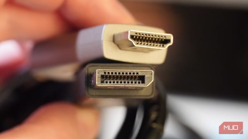 HDMI is fine, but it doesn't have this sleek DisplayPort feature