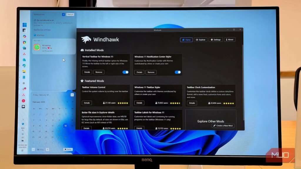 6 Windhawk mods that make Windows 11 behave like it should