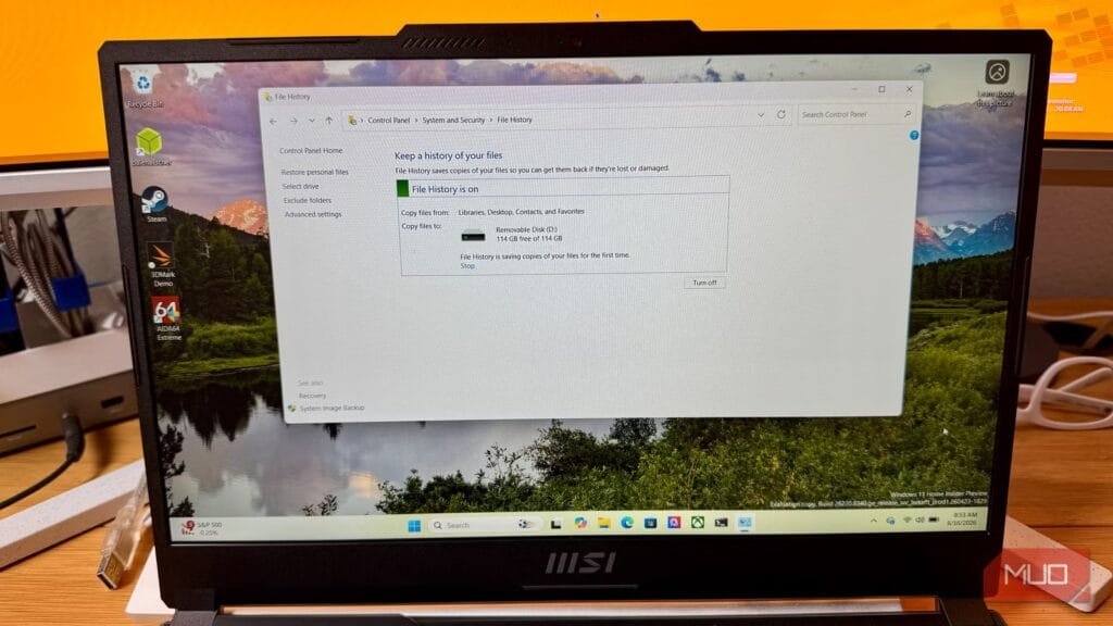 The Windows feature that could save your life's work is off by default