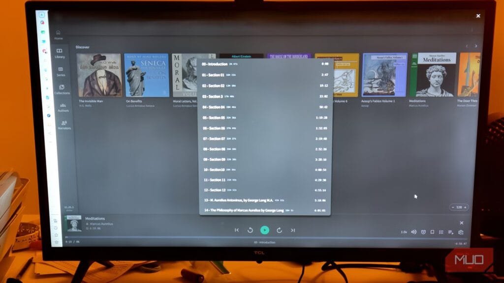 My audiobooks deserved their own Plex, and this is it