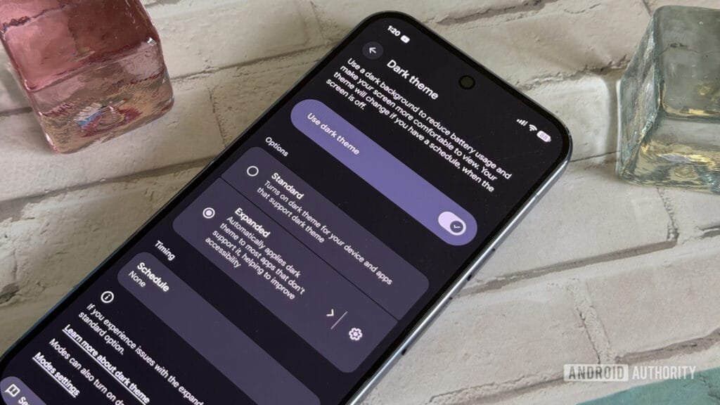 How to use Android 17's new expanded dark mode settings on Pixel