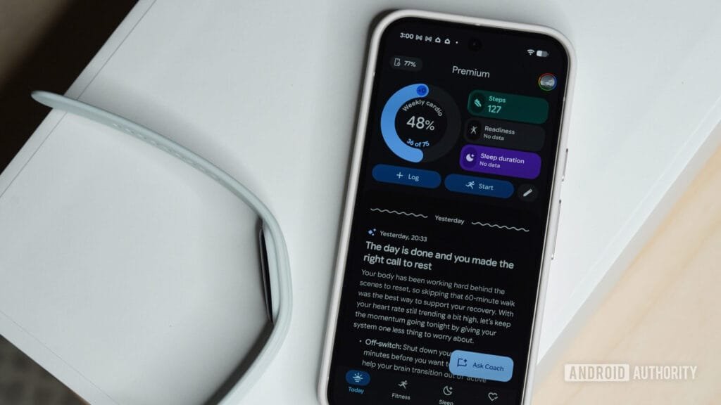 Fitbit's new health coach is worse than my mom