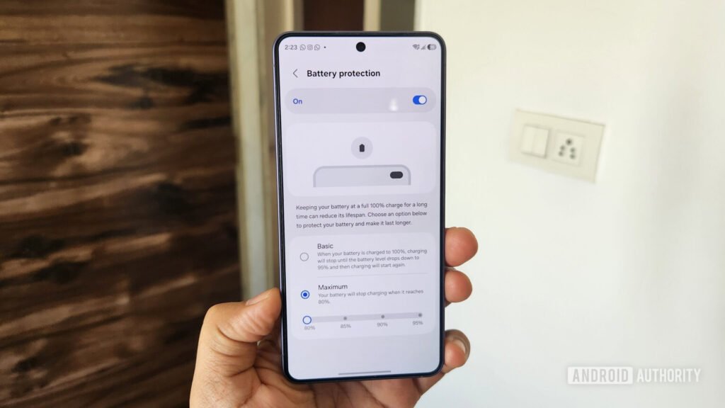 Why I never enable battery protection on my Android phone