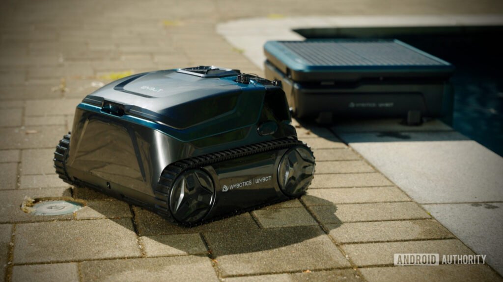 The WYBOT S3 is a smart pool robot that doesn't need constant attention